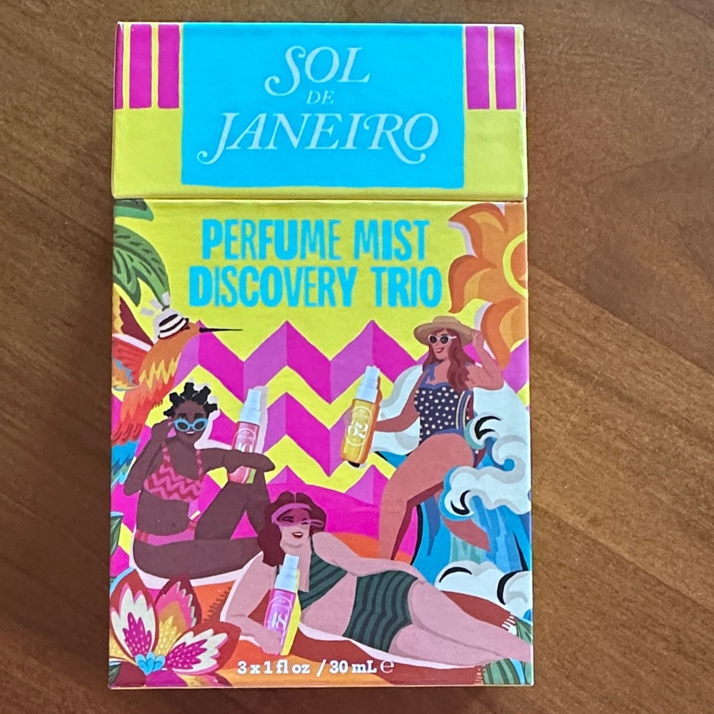 Sol de Janeiro Limited Edition Vibrant Perfume Mist Set New In Box